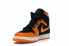 Фото #4 товара Кроссовки Nike Air Jordan 1 Mid Black Orange Peel (Оранжевый, Черный)