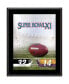 Фото #1 товара Las Vegas Raiders vs. Minnesota Vikings Super Bowl XI 10.5" x 13" Sublimated Plaque