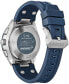 Фото #3 товара Eco-Drive Men's Chronograph Promaster Air Sikorsky Skyhawk Blue Rubber Strap Watch 46mm