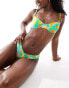 Фото #3 товара Kulani Kinis x Lexi Hidalgo high leg cheeky bikini bottom in Sunkissed Soul