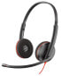 Фото #1 товара Poly Blackwire 3220 - Headset - Head-band - Calls & Music - Black - Binaural - In-line control unit