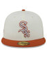 ფოტო #4 პროდუქტის Men's Cream, Orange Chicago White Sox 59FIFTY Fitted Hat