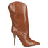 Фото #1 товара Lucchese Clarissa Pointed Toe Womens Brown Dress Boots BL7503