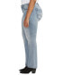 ფოტო #3 პროდუქტის Plus Size Britt Low Rise Curvy Fit Slim Bootcut Jeans