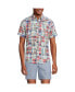 Men's Traditional Fit Short Sleeve Madras Shirt