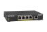 Netgear GS305Pv2 - Unmanaged - Gigabit Ethernet (10/100/1000) - Full duplex - Power over Ethernet (PoE) - Wall mountable