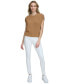Фото #4 товара Women's Cotton Extended-Shoulder Sweater