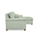 Фото #45 товара Lidia 82" Fabric 2-Pc. Reversible Chaise Sectional Sofa with Storage Ottoman - Custom Colors, Created for Macy's