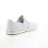 Ziera Adela ZR10664WHILE Womens White Wide Leather Lifestyle Sneakers Shoes