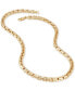 Men's Square Link 22" Chain Necklace in 18k Gold-Plated Sterling Silver