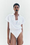 POPLIN BODYSUIT