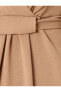 Фото #44 товара Платье женское Koton Oversize Midi с поясом и V-образным вырезом