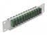 Delock 66792 - Fiber - SC - Green - Grey - Metal - Rack mounting - 1U