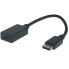 Фото #1 товара M-CAB 2200030 - 0.2 m - DisplayPort - HDMI Type A (Standard) - Female - Male - Straight