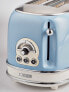 Ariete 0155/15 - 2 slice(s) - Blue - Metal - Buttons - Level - Rotary - 810 W - 300 mm