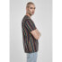 URBAN CLASSICS T-Shirt Printed Oversized Retro Stripe