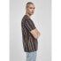 Фото #5 товара URBAN CLASSICS Printed Oversized Retro Stripe T-shirt