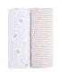 Фото #1 товара Baby Changing Pad Cover - Cradle Sheet 100% Combed Jersey Cotton