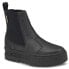 Фото #2 товара Puma Mayze Round Toe Chelsea Platform Booties Womens Black Casual Boots 381651-0