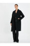 Фото #2 товара Пальто Koton Oversize Coat Double-Breasted Oversized