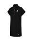 Women's Black Detroit Tigers Emily Quarter-Zip Sneaker Dress