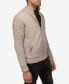 Men's Full-Zip High Neck Sweater Jacket