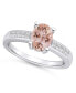 Фото #1 товара Кольцо Macy's Morganite and Diamond