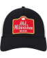 ფოტო #3 პროდუქტის Men's Black, Cream Old Milwaukee Valin Trucker Snapback Hat