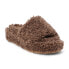 Фото #2 товара BEACH by Matisse Frost Platform Slide Womens Brown Casual Slippers FROST-923