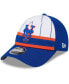 Фото #1 товара Men's White New York Mets 2024 Batting Practice 9FORTY Adjustable Hat