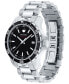 ფოტო #2 პროდუქტის Men's Swiss Series 800 Stainless Steel Bracelet Diver Watch 40mm