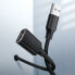 Фото #7 товара Przedłużacz adapter do kabla przewodu USB 2.0 50cm czarny