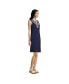 ფოტო #3 პროდუქტის Women's Long Cotton Jersey Sleeveless Swim Cover-up Dress Print