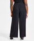 Trendy Plus Size Pull-On Wide-Leg Pants, Created for Macy's