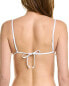 Weworewhat Cooper Bikini Top Women's White Xs