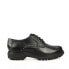Фото #5 товара женские ботинки черные кожаные низкие Geox Polbuty Asheely