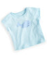 Фото #1 товара Baby Boys Swimming Whale Graphic T-Shirt, Created for Macy's