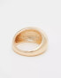 Фото #2 товара ASOS DESIGN Curve ring with oversized bubble design in gold tone