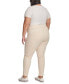 ფოტო #5 პროდუქტის Plus Size Gramercy Sateen Ankle Pants, Created for Macy's