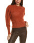 Фото #1 товара Ulla Johnson Emira Fuzzy Angora-Blend Sweater Women's Orange P