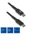 Фото #1 товара ACT AC3096 - 1 m - USB C - USB C - USB 2.0 - 480 Mbit/s - Black