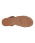 ფოტო #5 პროდუქტის Women's Gretty Round Toe Strappy Flat Sandals