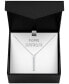 Фото #4 товара Macy's diamond Accent Vertical Bar Pendant Necklace in Sterling Silver, 16" + 2" extender