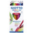 Фото #2 товара GIOTTO Assorted Colors Acquarell 3.0 Pack Pencil 12 Units