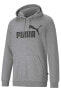 Фото #1 товара 586688 Ess Big Logo Hoodie Erkek Kapüşonlu Sweatshirt Gri