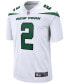 Фото #6 товара Men's Zach Wilson White New York Jets 2021 NFL Draft First Round Pick Game Jersey