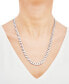 ფოტო #3 პროდუქტის Curb Link 22" Chain Necklace (7mm) in 18k Gold-Plated Sterling Silver