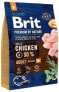 Фото #1 товара Brit Premium by nature Adult M 3 kg