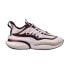 Adidas Mississippi State Alphaboost V1 Men's Shoes Cloud White-Maroon 2 IE1030