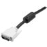 StarTech.com 3m DVI-D Dual Link Cable – M/M - 3 m - DVI-D - DVI-D - Male - Male - Black - White